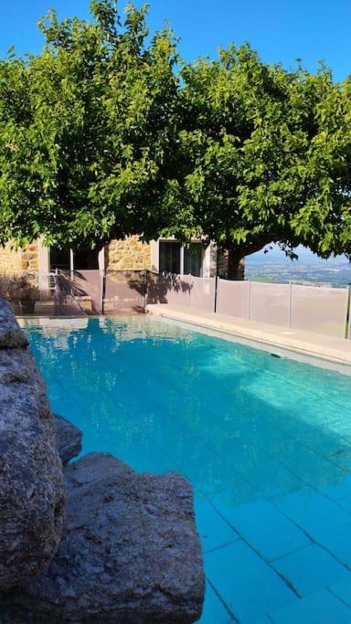 Villa Spacieuse -Vue Exceptionnelle- Piscine Saint-Romain-de-Lerps Eksteriør billede